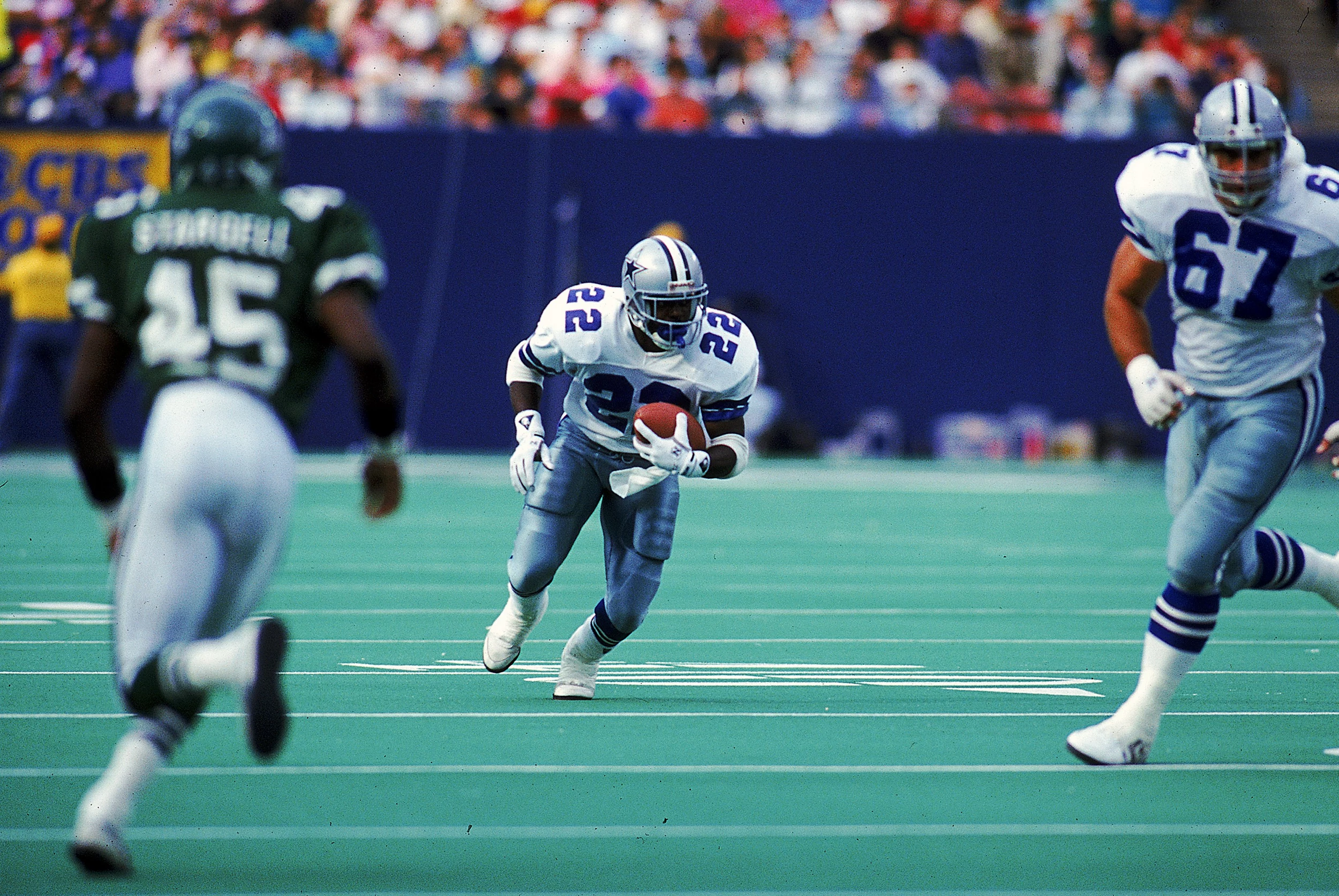 Flashback Relive Emmitt Smiths Record Breaking Run To Become The NFLs  Career Rushing Leader HD wallpaper  Pxfuel