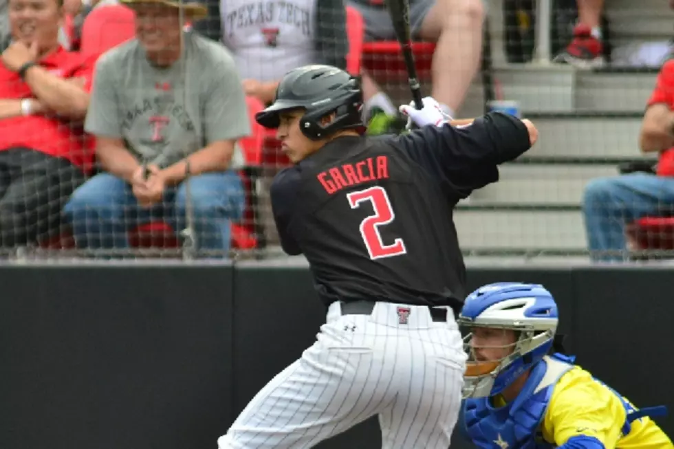 Watch Texas Tech’s Orlando Garcia Blast a Home Run Against Delaware