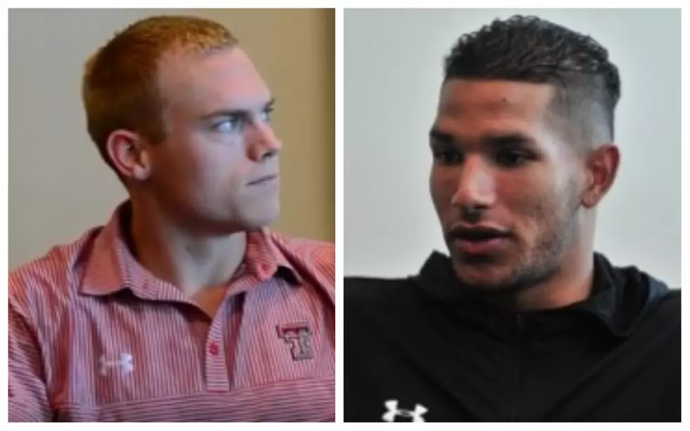 Texas Tech WRs Pull Off Synchronized Backflips