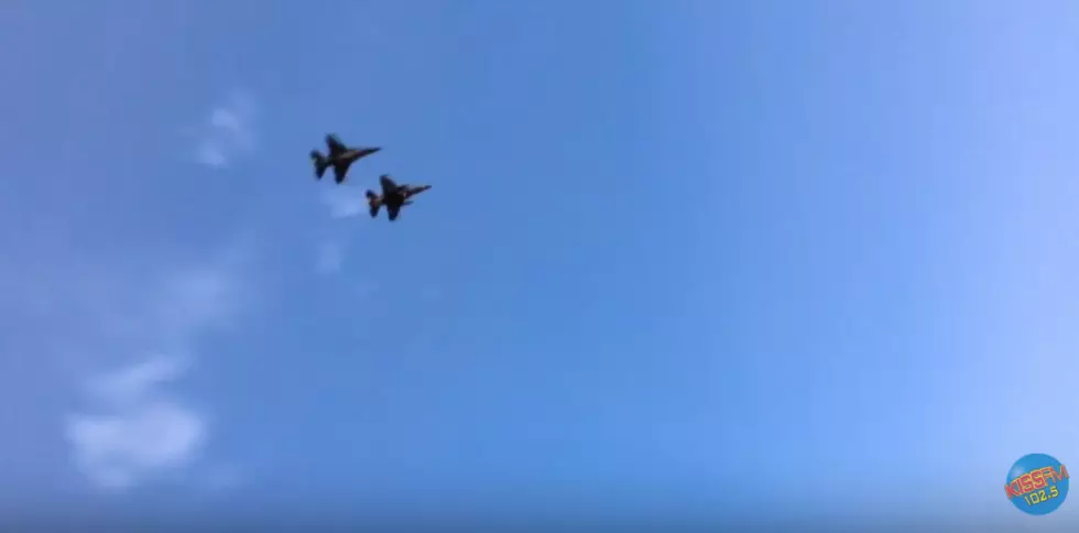 Watch the F-16 Flyover From the Texas Tech-Arizona State Game