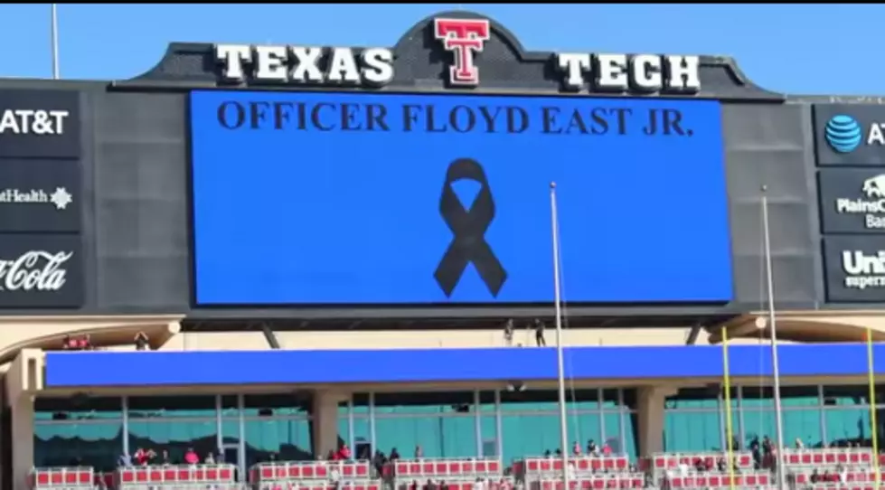Jones AT&T Stadium Observes Moment of Silence for Slain TTU Officer Floyd East, Jr. [VIDEO]