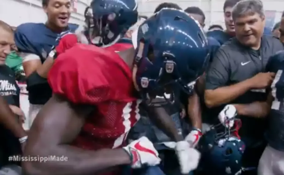 Ole Miss Receiver Gets Scholarship in Awesome Video