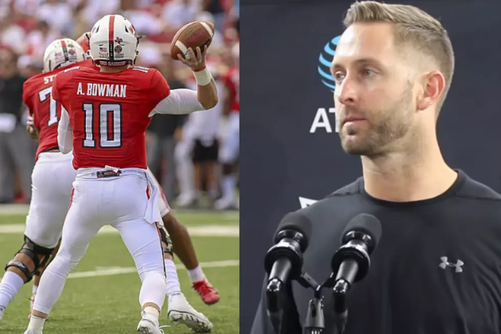 Kliff Kingsbury Talks Texas Tech’s Quarterback Situation for Kansas Game [Watch]