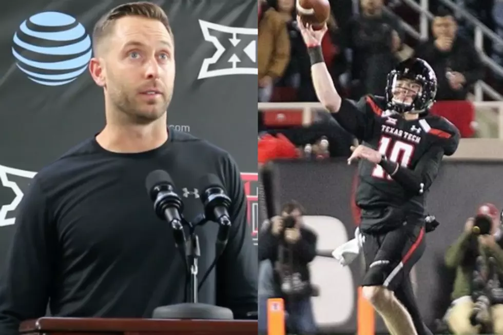 Watch: Kliff Kingsbury Trolls Lubbock Reporter