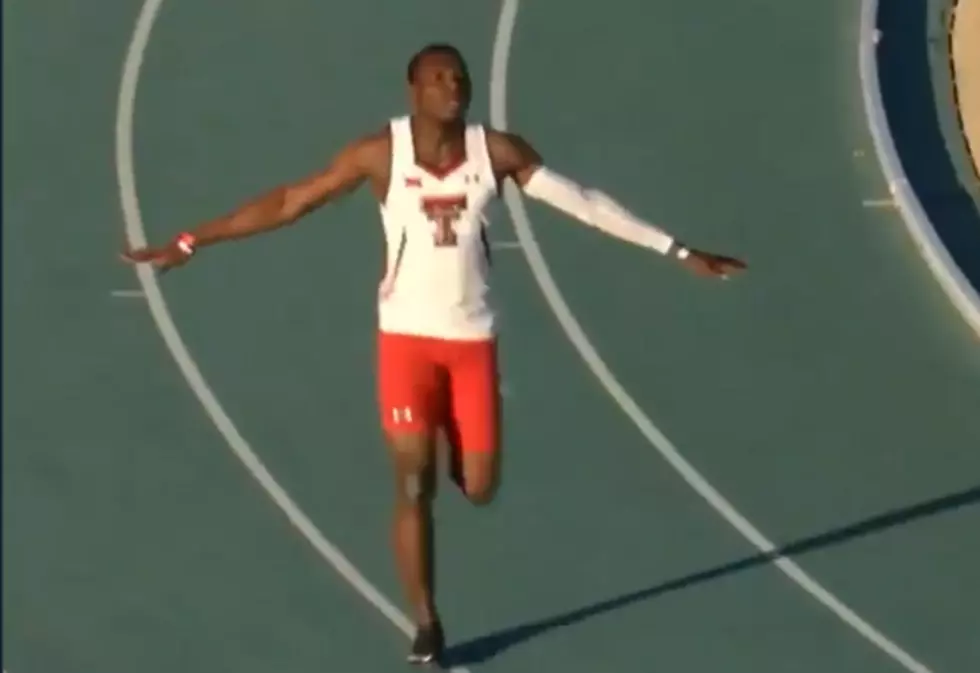 Texas Tech’s Divine Oduduru Is the Fastest Man in the World