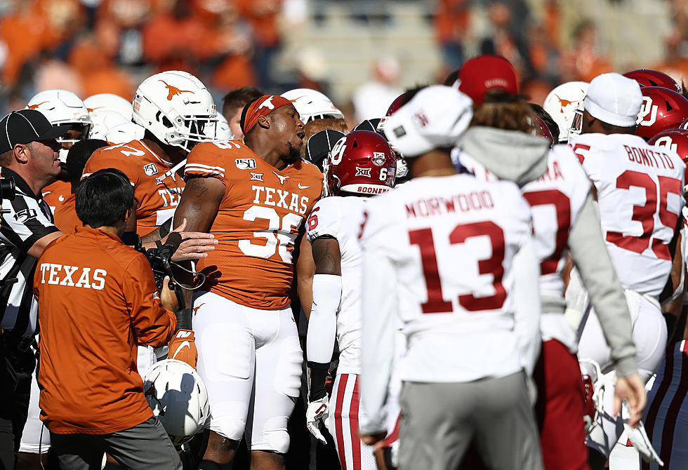 Watch: Every Single Texas &#038; Oklahoma Player Receives Penalty Before the Game Even Starts