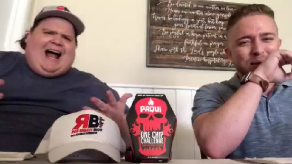 Two Idiots Do the One Chip Challenge and Try To Talk Sports