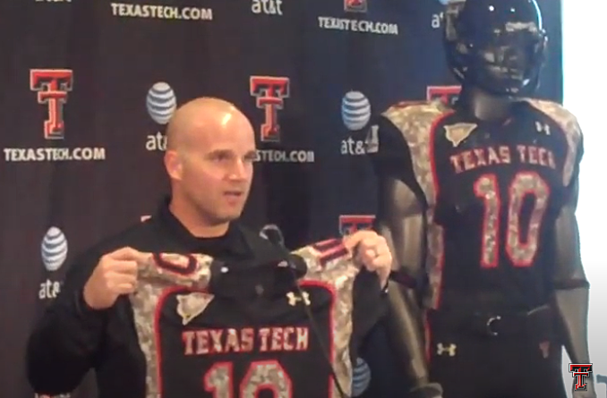 Texas Tech Red Raiders jersey history