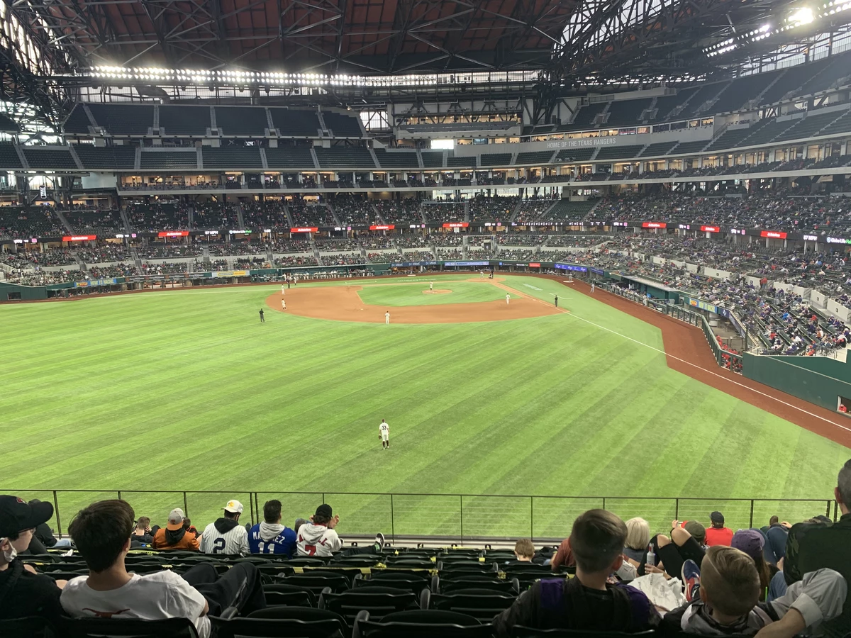 Texas Tech Baseball Starts Slow in Beautiful Globe Life Field