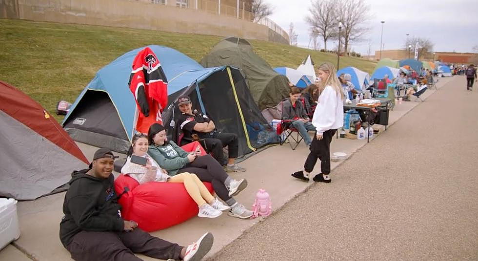 Texas Tech Students Are ALREADY Camping Out at Raiderville