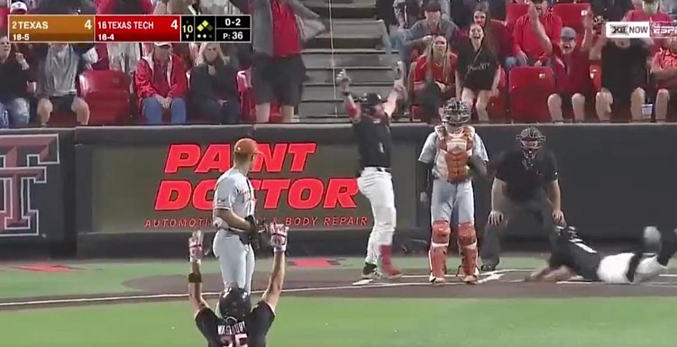 Texas Tech Baseball Steals Home On Clueless Longhorn