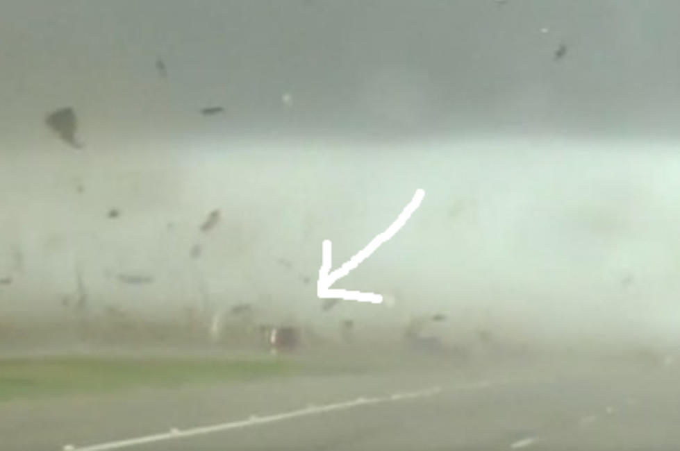 Incredible Footage Shows Texas Truck Flip and Drive Off From Tornado
