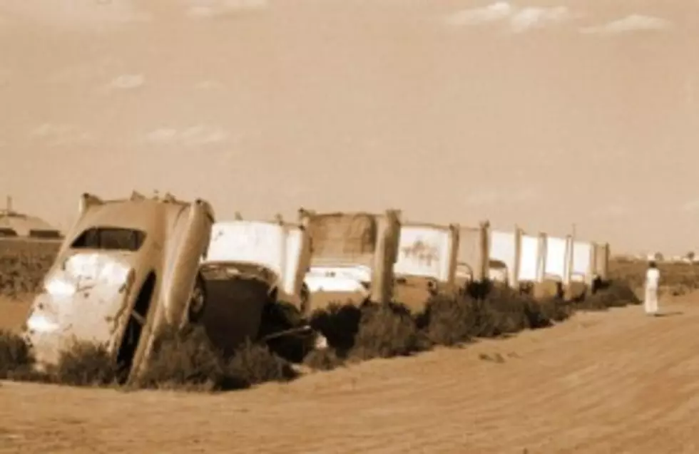 Cadillac Ranch in the 80&#8217;s