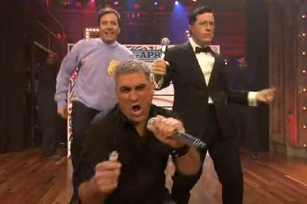 Stephen Colbert, Jimmy Fallon Sing Rebecca Black’s ‘Friday’