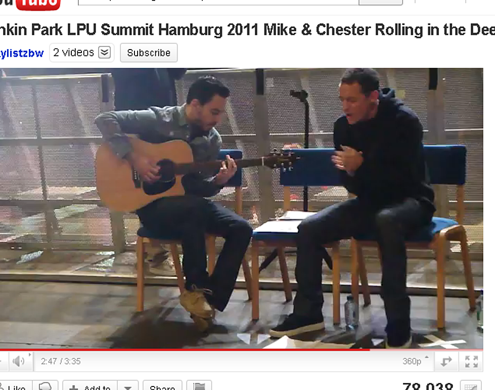 Linkin Park Does An Awesome Job Covering Adele’s “Rolling In the Deep” [VIDEO]