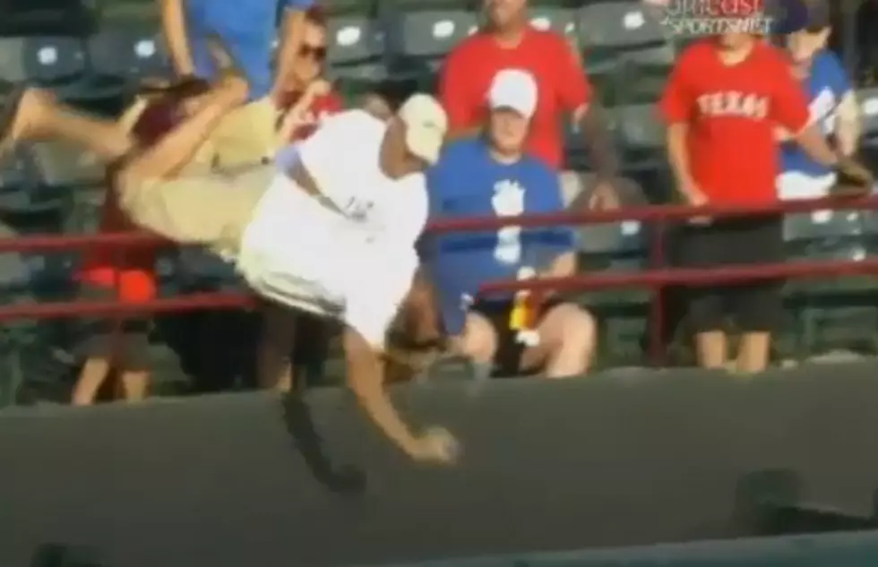 Texas Ranger Fan Dies Catching Ball For His Son.