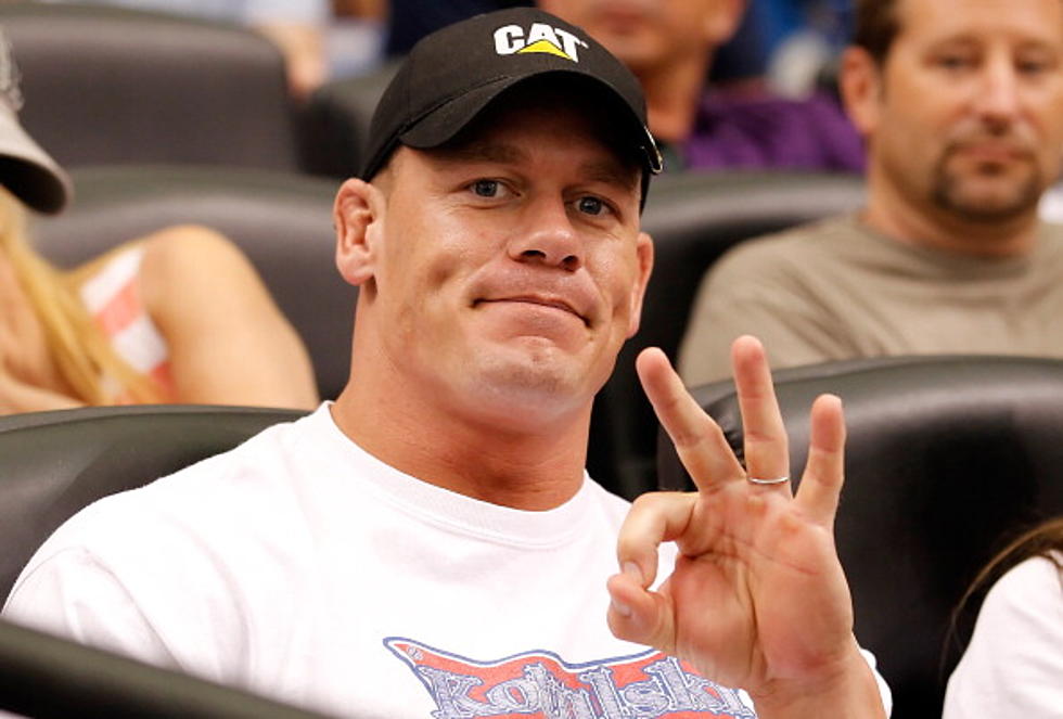John Cena Gets Slapped By A Ponytail [VIDEO]