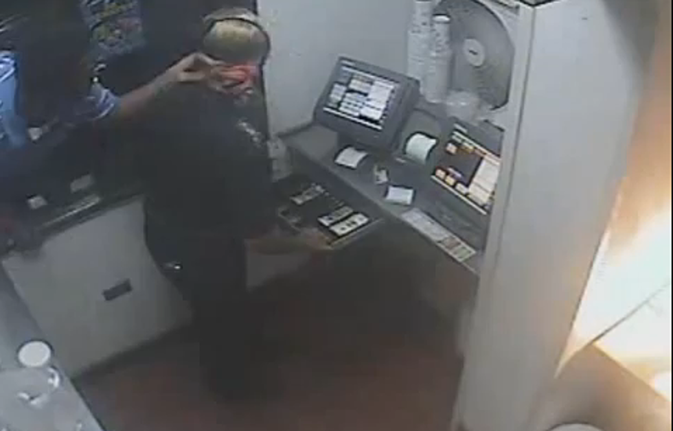 Idiot Tries To Rob A Burger King Thru The Drive-Thru Window