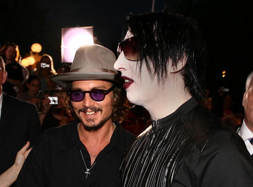 Johnny Depp And Marilyn Manson Hit The Recording Studio For A Duet [VIDEO]
