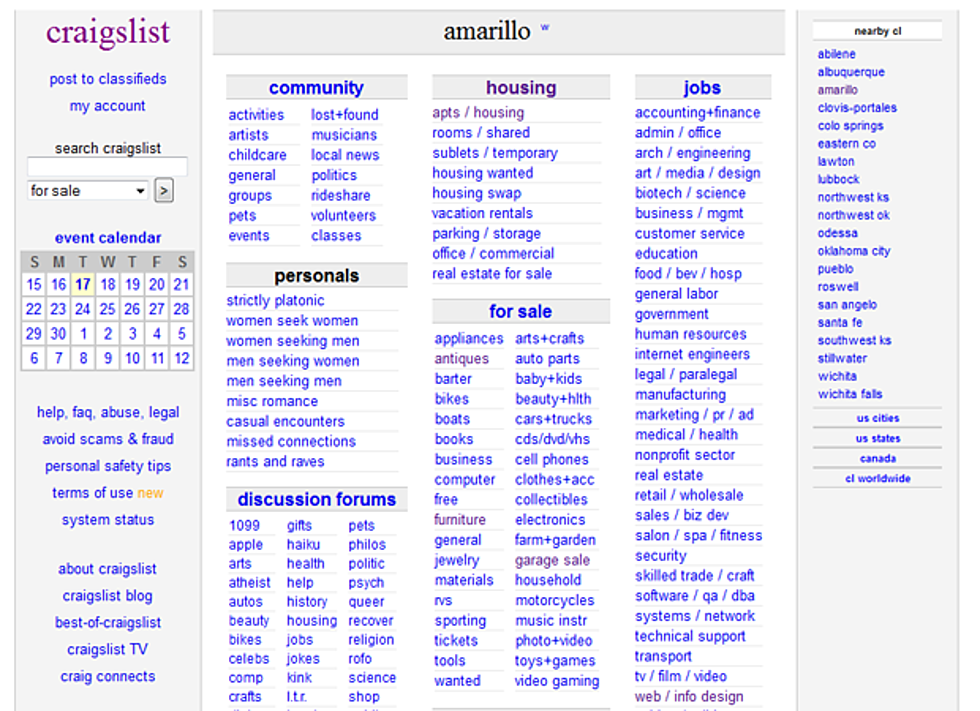 Amarillo ‘Men’ Seeking Women On Craigslist