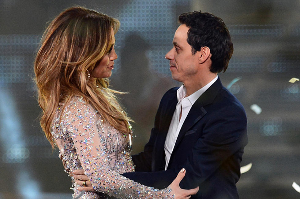 Jennifer Lopez + Marc Anthony Reunite Onstage