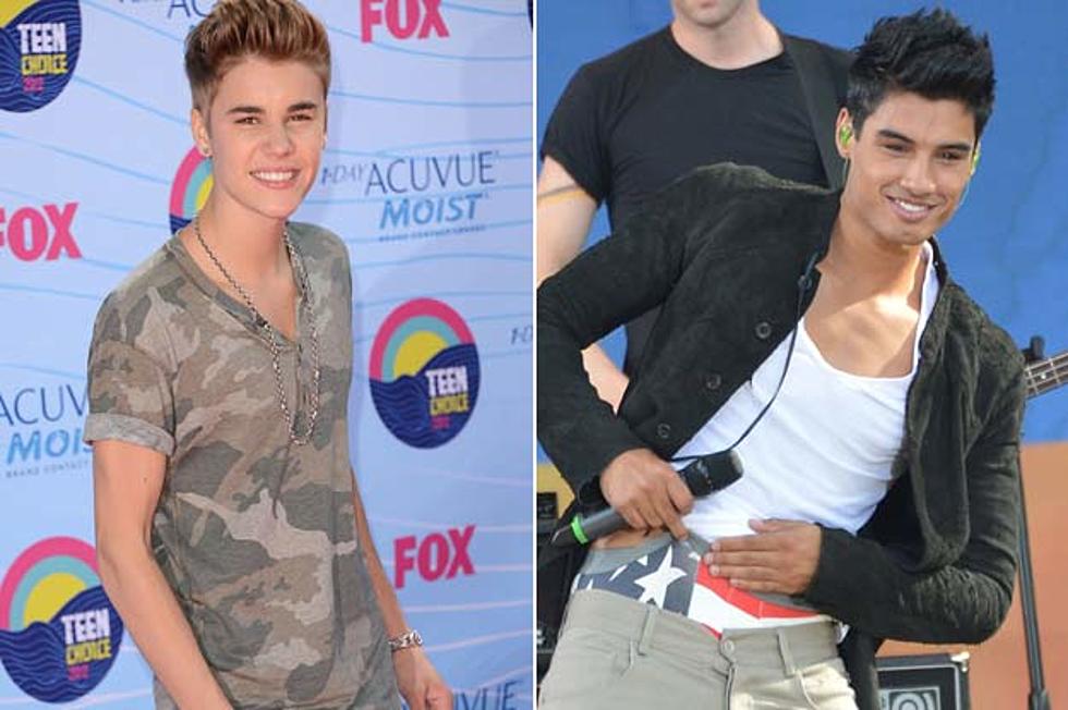 Justin Bieber Hits the Wanted’s Siva Kaneswaran in the Crotch