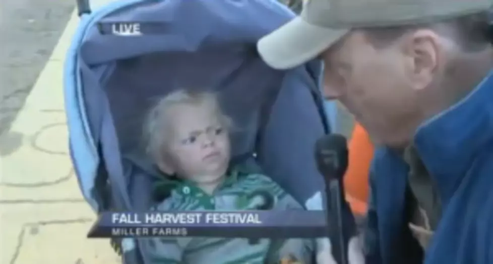 Baby Makes Crazy Face At News Reporter Live On Tv &#8211; [VIDEO]