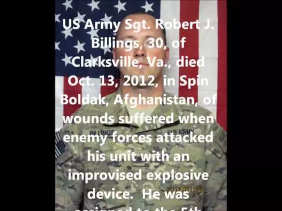 Another Amarillo Soldier &#038; Hero, Sgt. Robert J. Billings, Dies In Afghanistan [VIDEO]