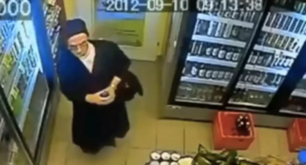 Check Out This Nunn Stealing A Beer And It&#8217;s Caught All On Tape &#8211; [VIDEO]