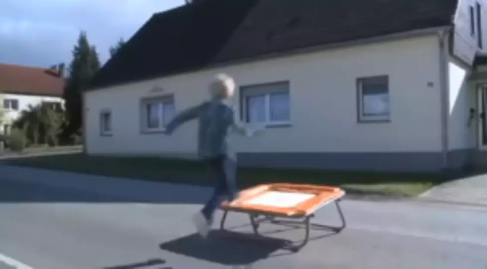 Check Out This Trampoline Stunt With A Crazy Ending &#8211; [VIDEO]