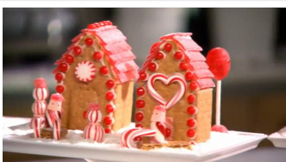 Easy, Inexpensive Way To Make Gingerbread Houses [VIDEO]