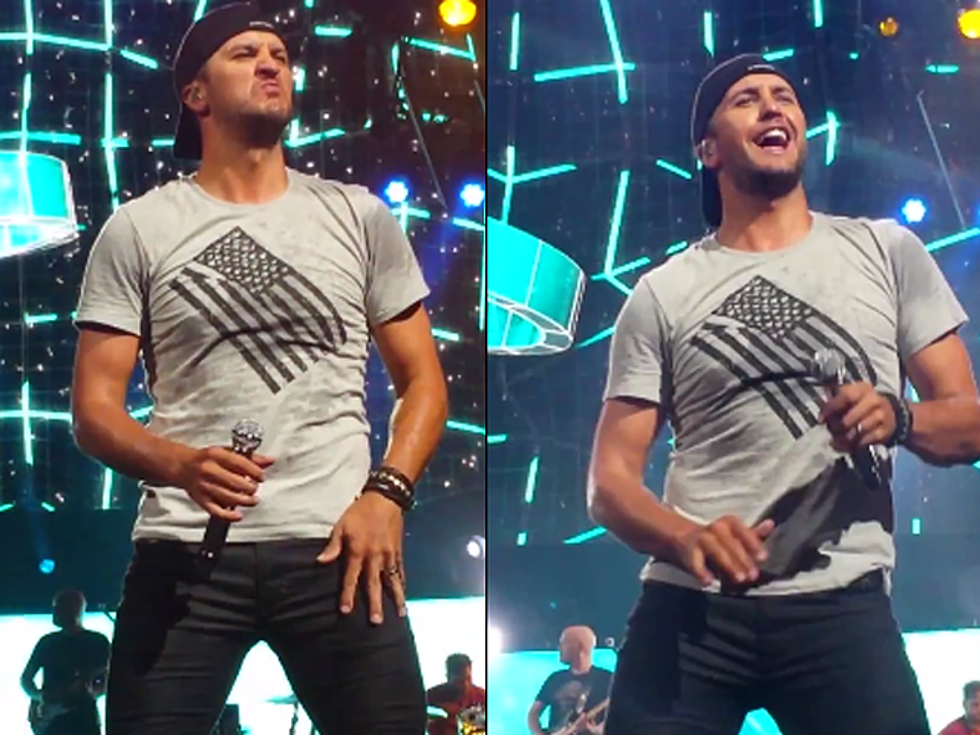 Luke Bryan Falls Off Stage While Twerking To Macklemore [VIDEO]