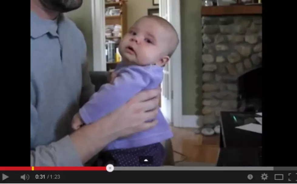 This Dad Found The Perfect Way To Calm Down His Fussy Baby [VIDEO]