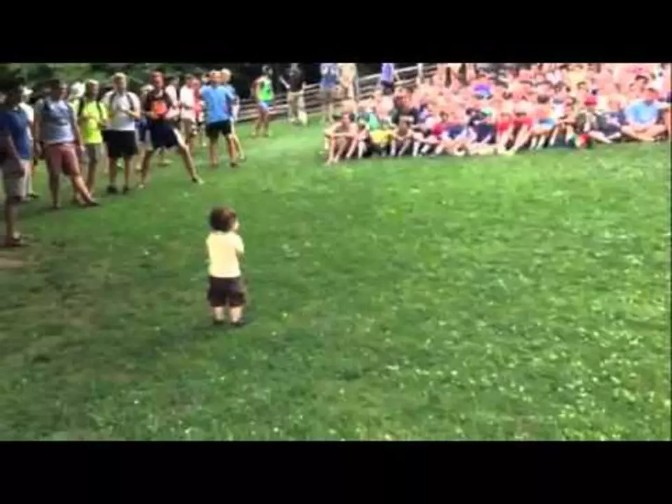 Adorable Toddler Controls Over 500 Boys At Summer Camp [VIDEO]