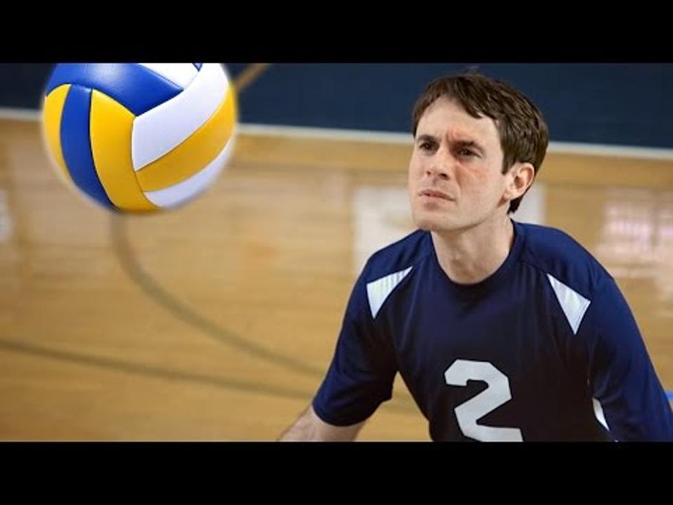 This Volleyball Player Has the Best Face Block Ever [VIDEO]
