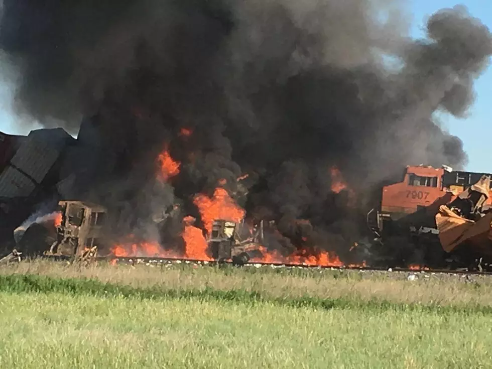 Two Trains Collide Near Panhandle, Texas