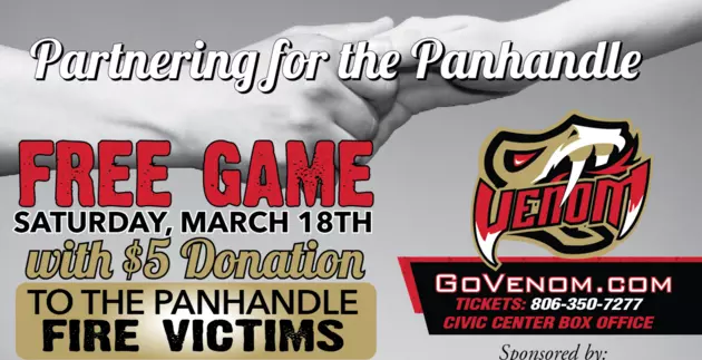 Join Us For A &#8216;Free Game&#8217; Night This Saturday With The Amarillo Venom