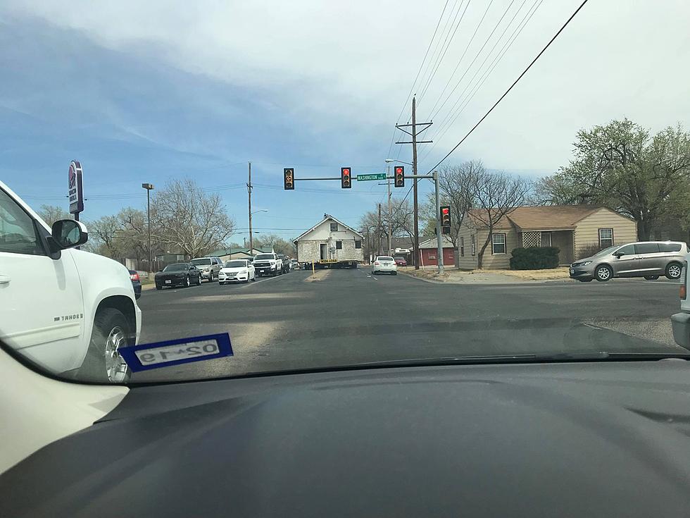 There’s a House Blocking Traffic on 34th and Washington