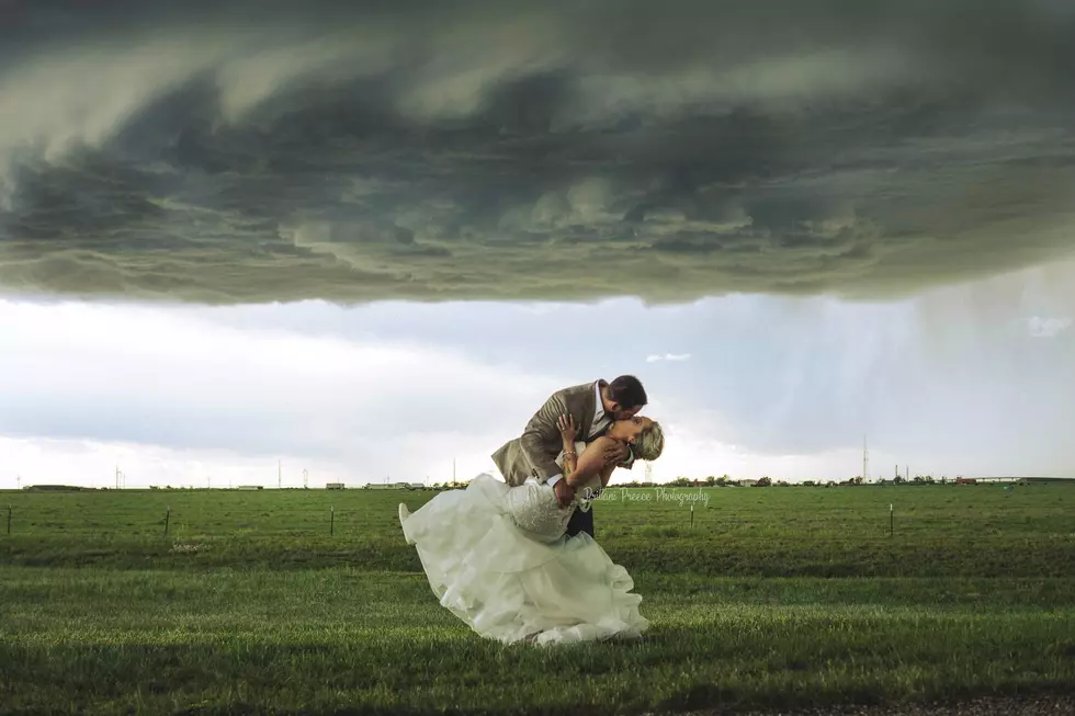 Amarillo Locals Nab The Perfect Wedding Photos with a Supercell!