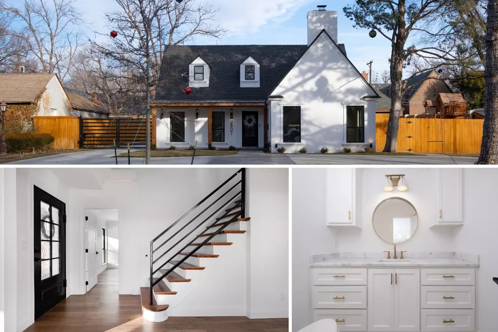 For Sale: Dreams Of Black, White, And Gold Come To Life In This Wolflin Home