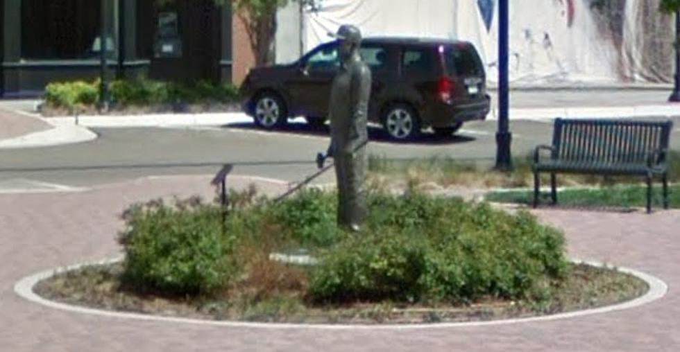 Who Is The Curious Statue Of In Amarillo’s Town Square?