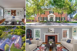 This Fancy, Eye-catching Colonial Home on Julian Boulevard is...