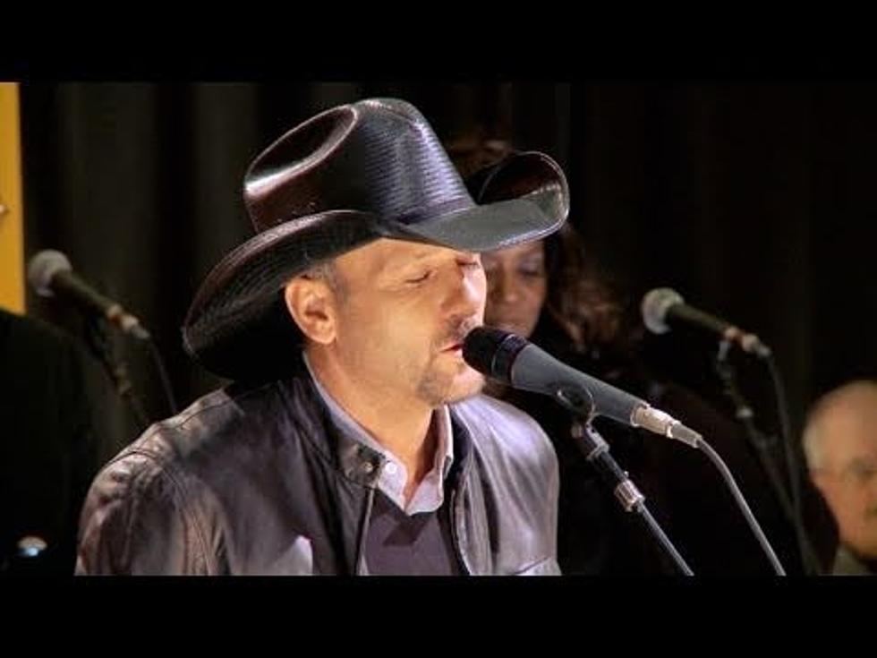 Watch Tim McGraw Sing Everywhere Unplugged [VIDEO]