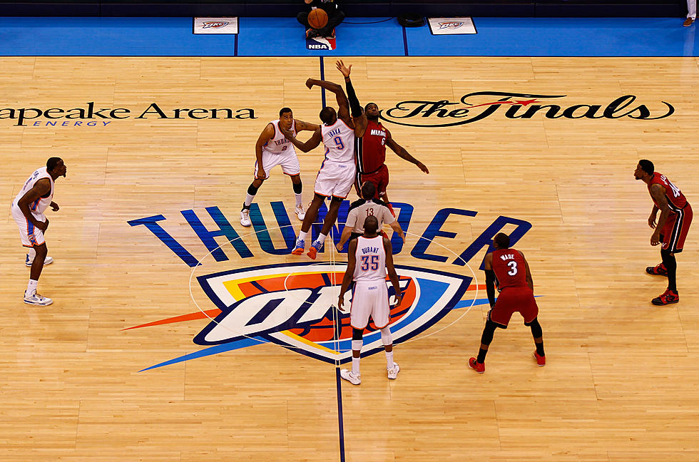 Oklahoma City Thunder storm back against Miami Heat to take Game One, NBA