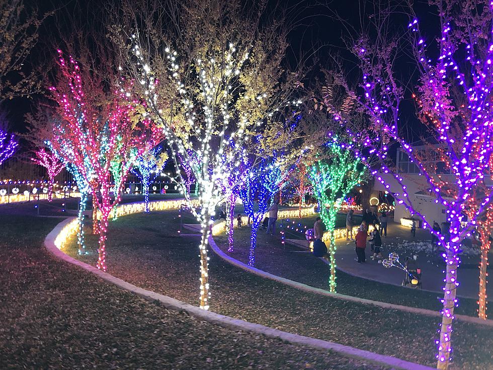 Smiles and Lights Glow at the Amarillo Botanical Gardens