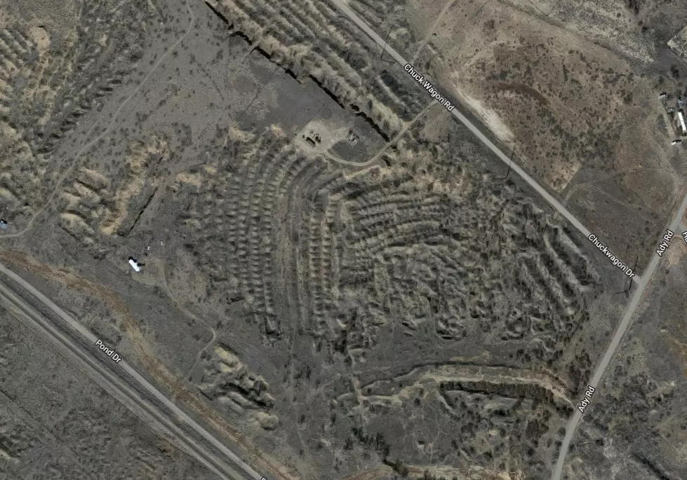 Strange Mounds Appear on Maps Just North of Amarillo