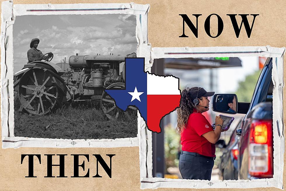 Most Common Jobs in Texas Then And Now