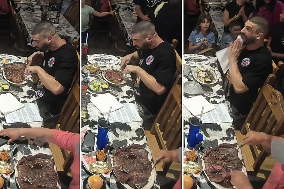 Dang that Was Fast, Man Breaks Records as He Devours The Big Texan 72oz Steak Challenge
