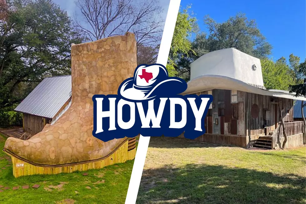 Everything is Bigger in Texas: Imagine Living in a Giant Cowboy Boot or Cowboy Hat