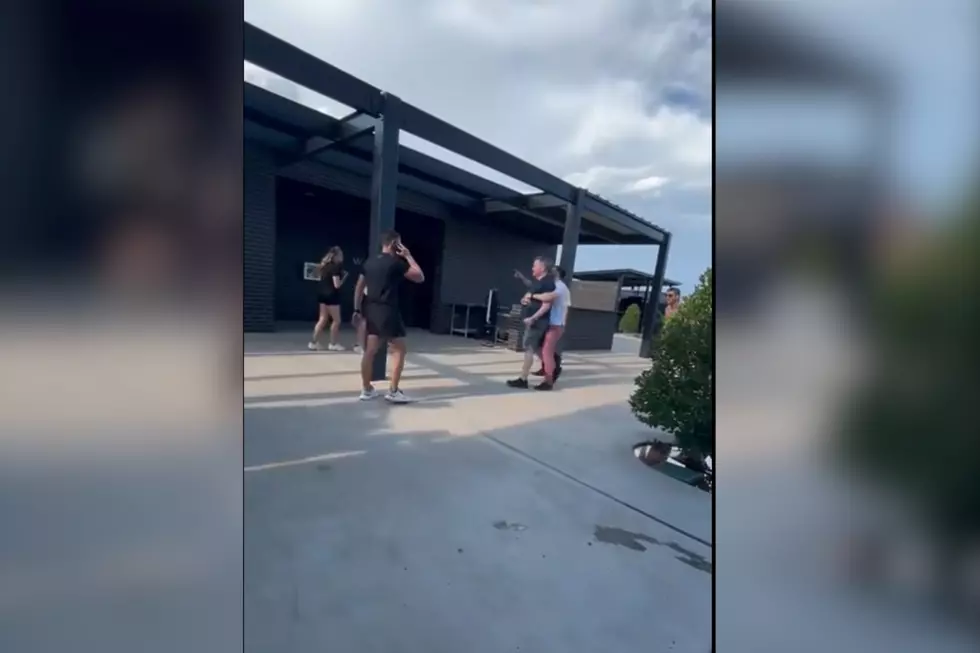 Angry Man Escorted from an Amarillo Fitness Club Pool Gets Knocked Out